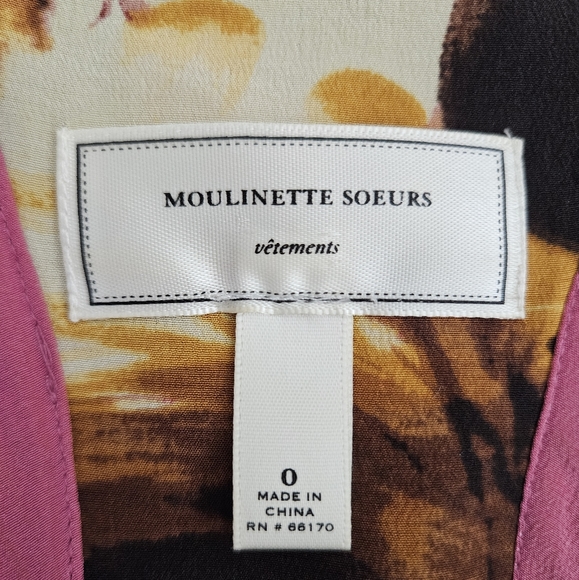 Moulinette Soeurs Silk Floral Dress - Picture 3 of 8